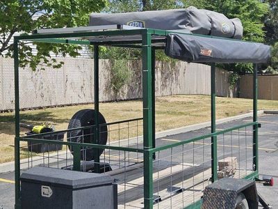 Custom Roof Top Tent Toy Hauler