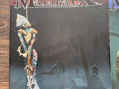 Malifaux Wyrd Miniatures Core Rulebook & Rising Powers Expansion Character Driven Skirmish Game