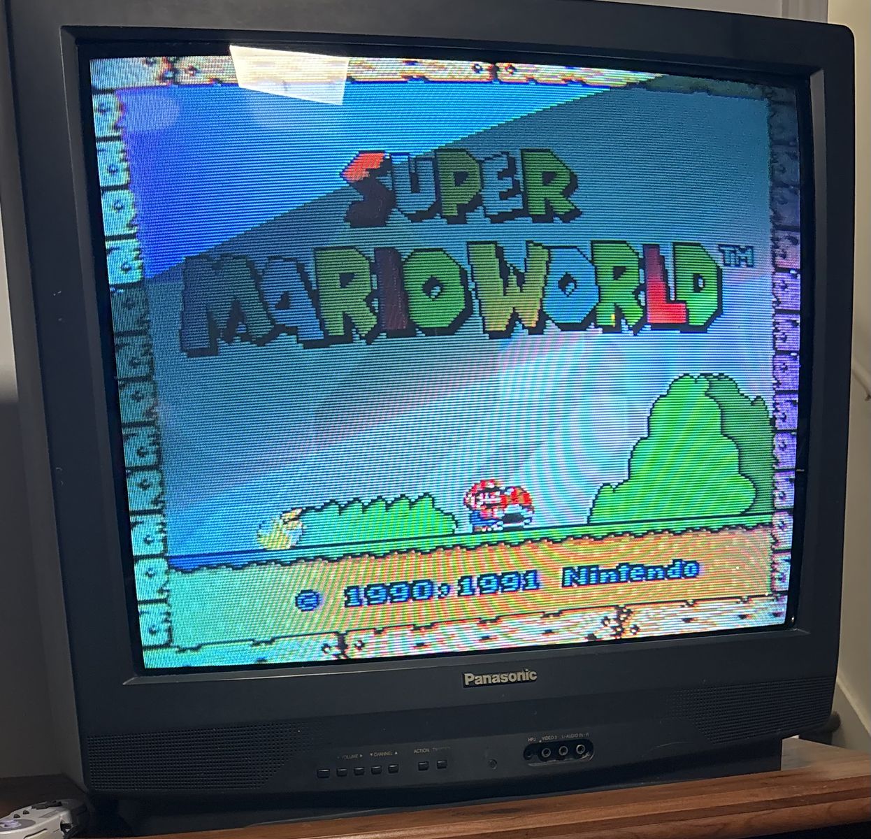 Panasonic 27” CRT TV - Component, S-Video, Composite, RF - Needs Degaussing