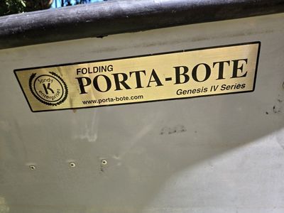 Porta-Bote Genesis IV Series 12' Folding Boat - Lightweight, Portable & US Coast Guard Certified