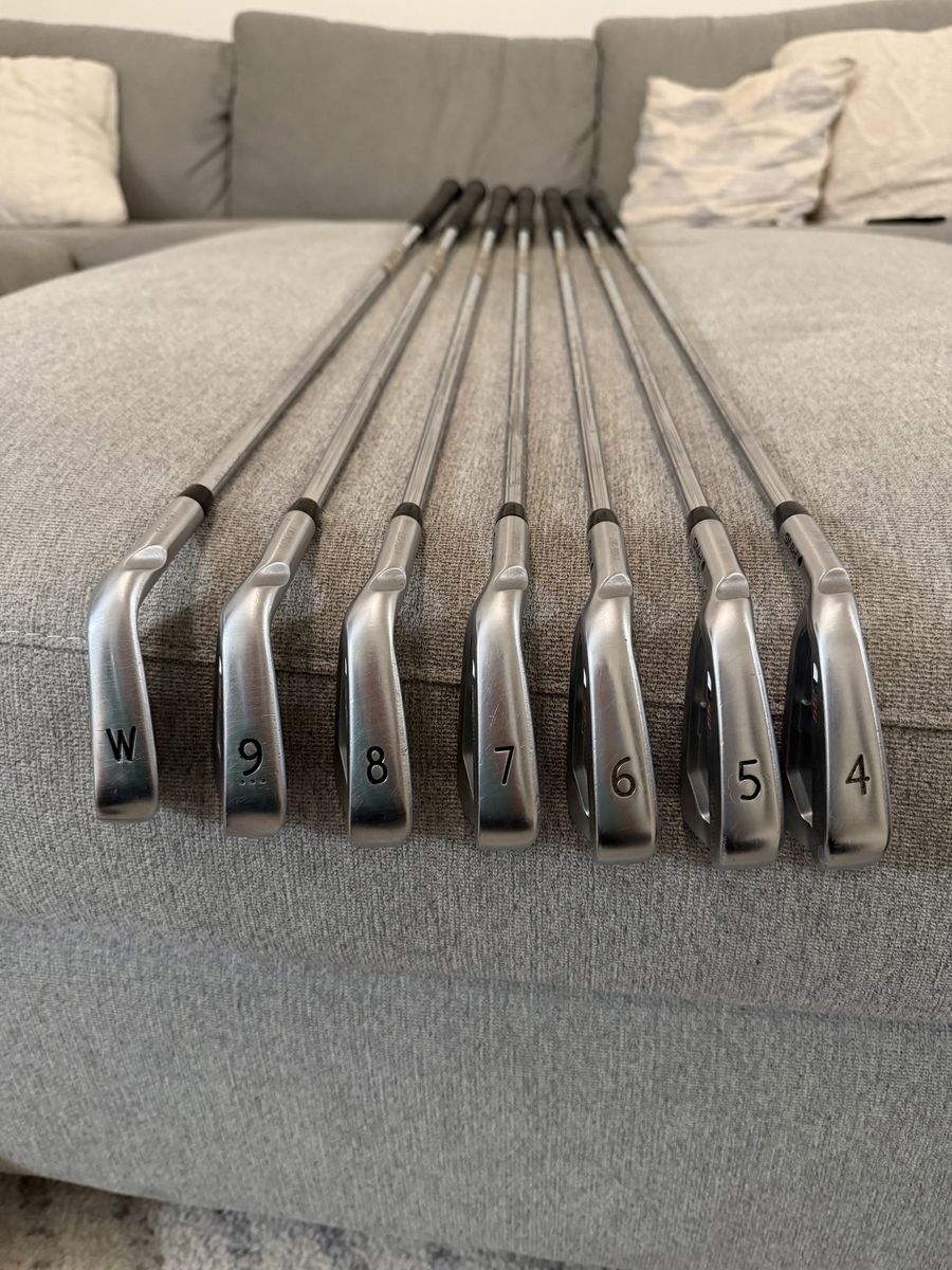 Left-Handed Ping S55 Irons 4–PW – Dynamic Gold X100