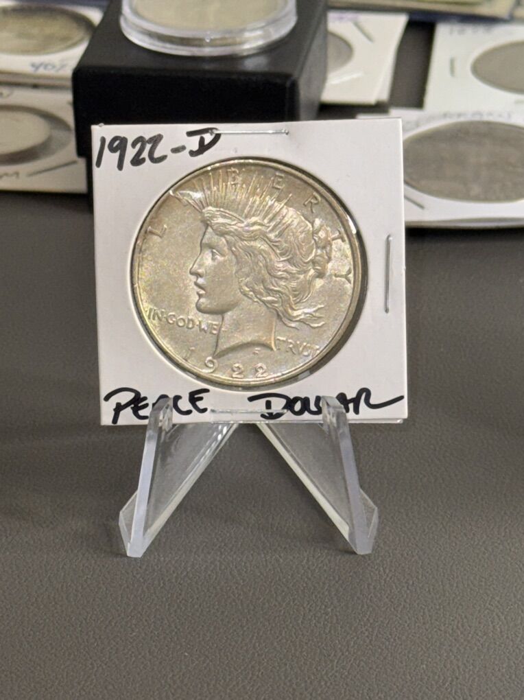 1922-D Peace Dollar