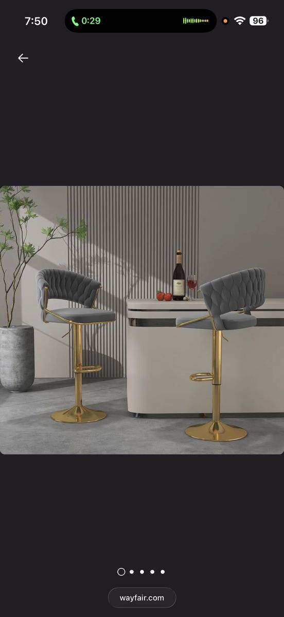 Gray Bar Stools
