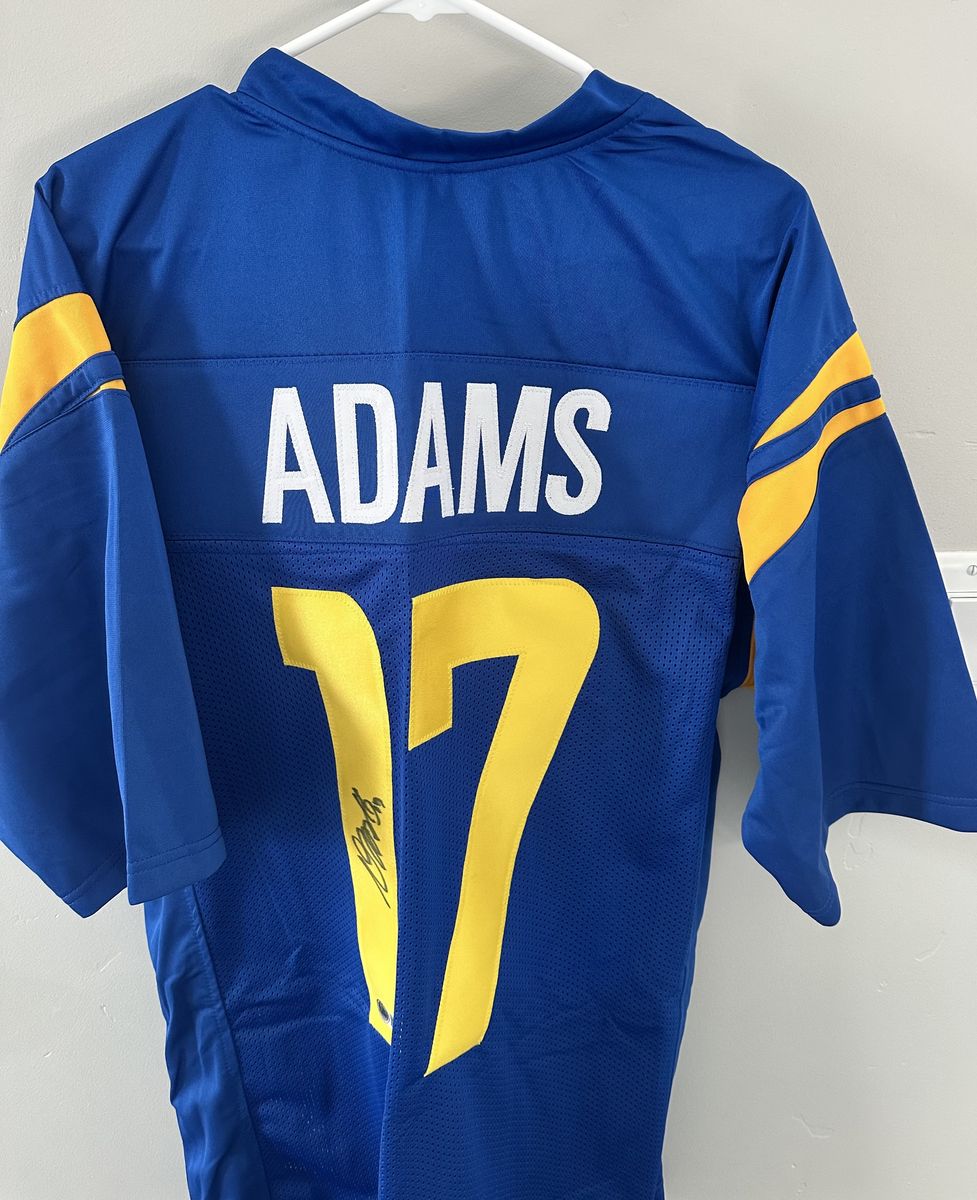 Signed Davante Adams #17 Los Angeles Rams Jersey – Beckett Authenticated