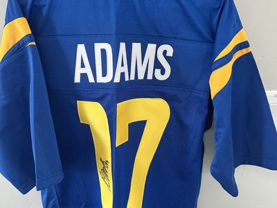 Signed Davante Adams #17 Los Angeles Rams Jersey – Beckett Authenticated