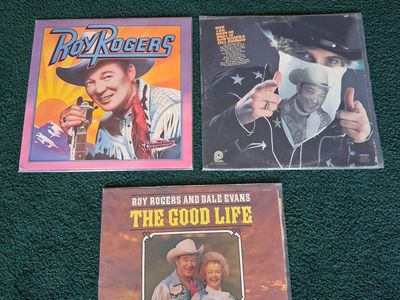 Roy Rogers Record Album Lot - The Best Of, The Good Life, Columbia Historic Vinyl
