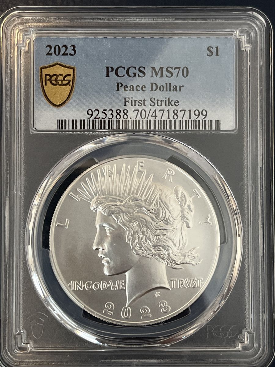 2023 Peace Dollar MS-70!