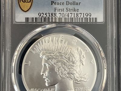 2023 Peace Dollar MS-70!