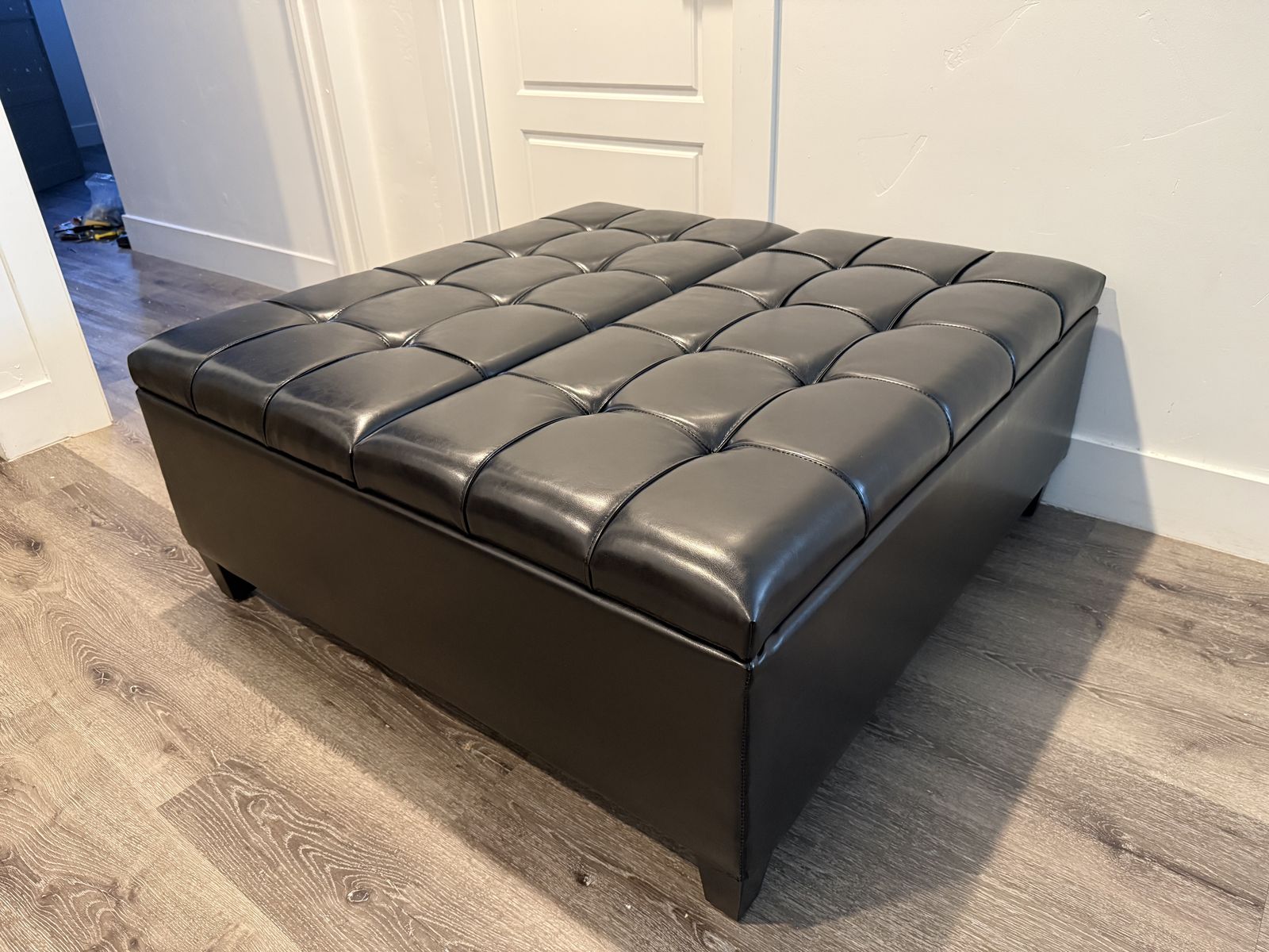 Beand New Large Coffee Table Storage Ottoman