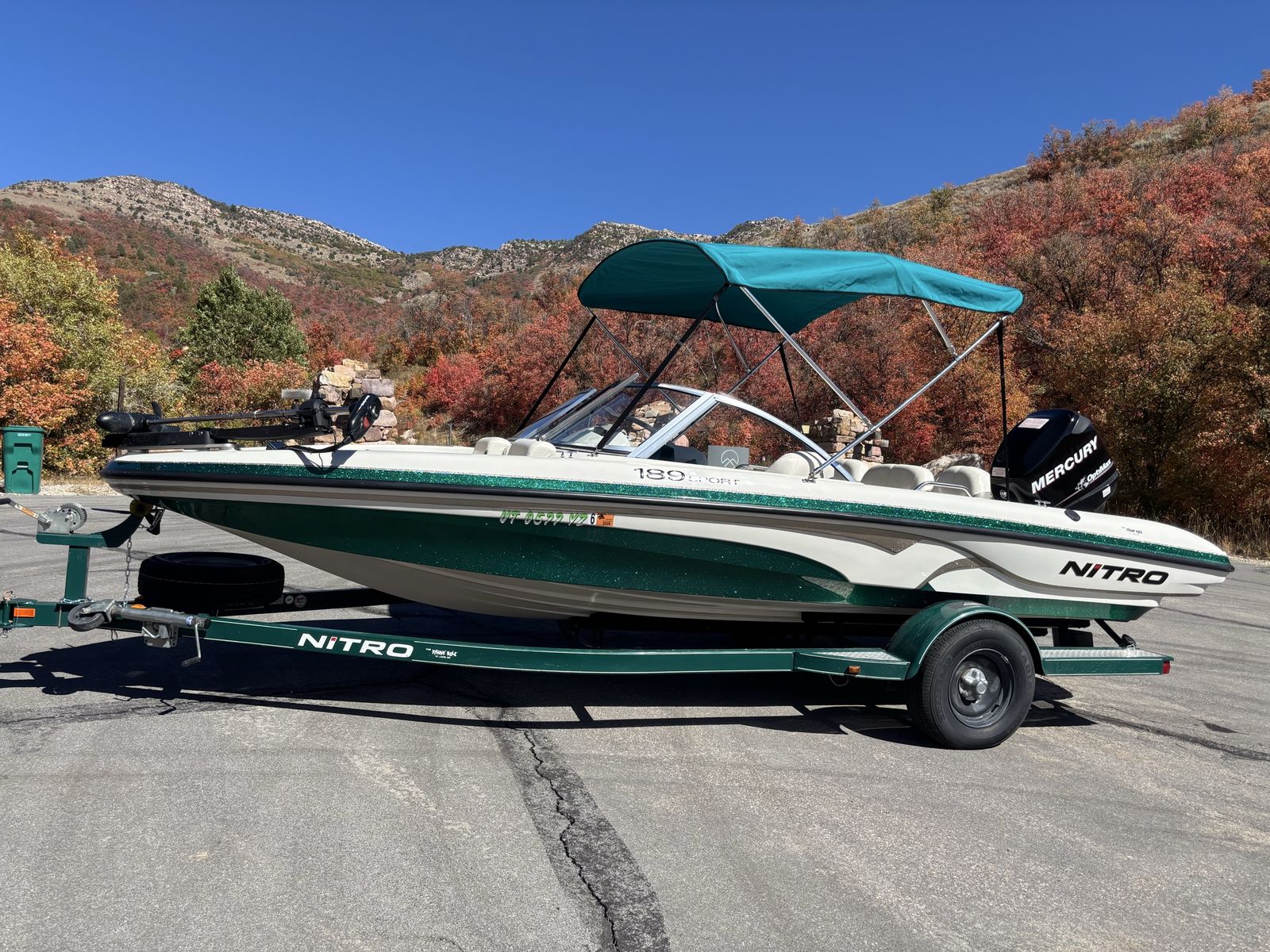 2009 Nitro 189 SS Fish and Ski Great condition