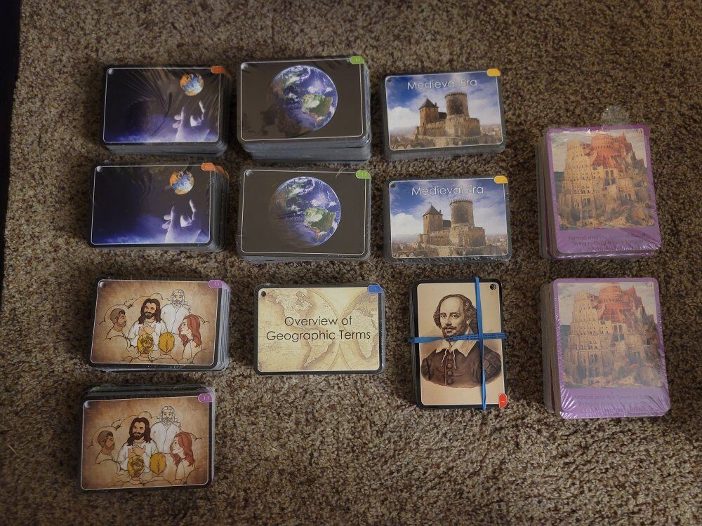 LDS homeschool flashcards