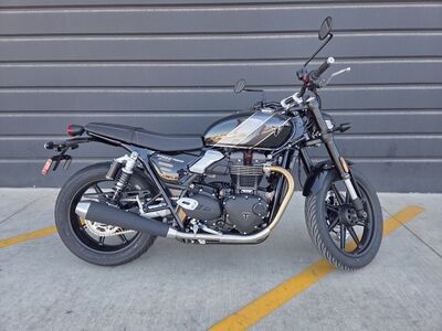 2026 Triumph Speed Twin 900 Phantom Black/Aurum Gold