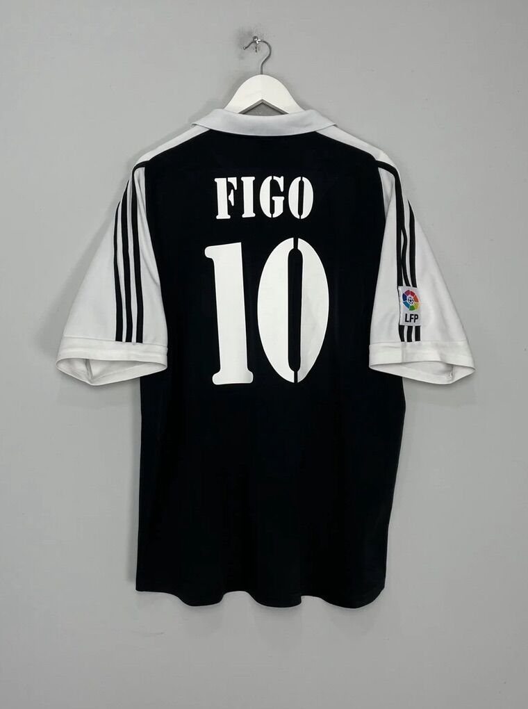 Figo #10 | XXL | Real Madrid 2001-02 Away Jersey