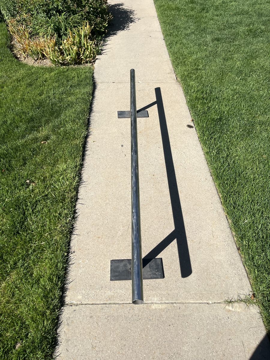 Heavy-Duty Steel Skate Rail