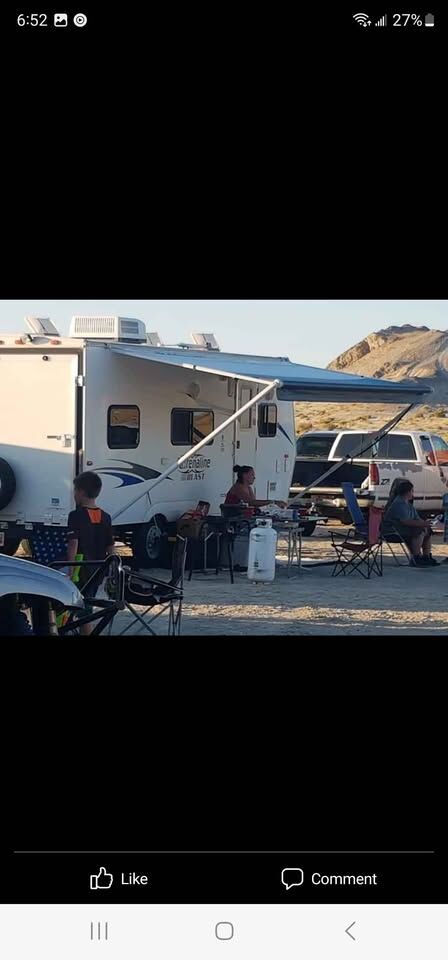 2008 ADRENALINE BLAST TOY HAULER M-210 MPH