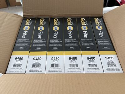 6 NAPA Gold 9480 Air Filters Hyundai Elantra, Kia Forte