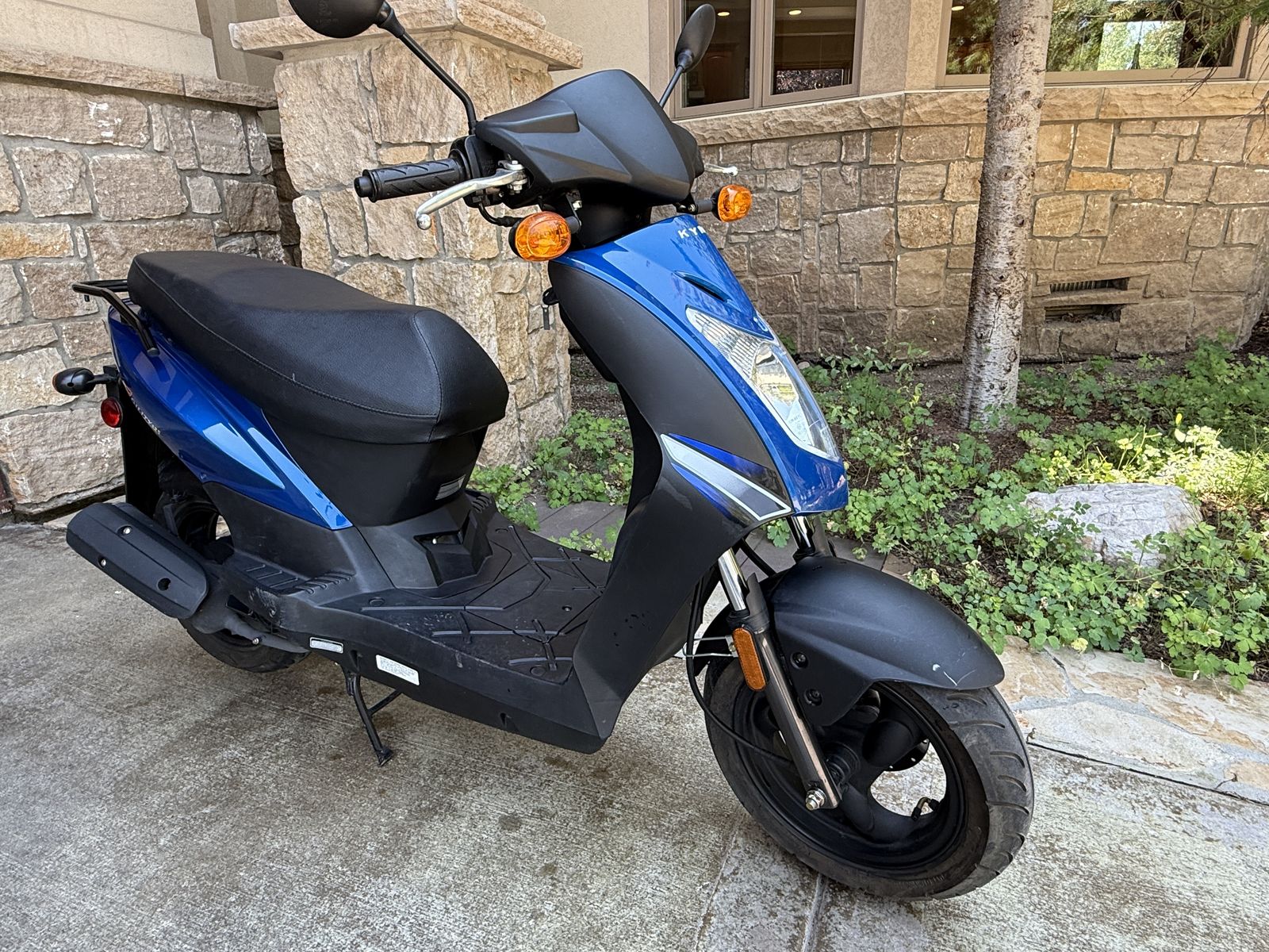 2009 Kymco Agility 125 Scooter Blue