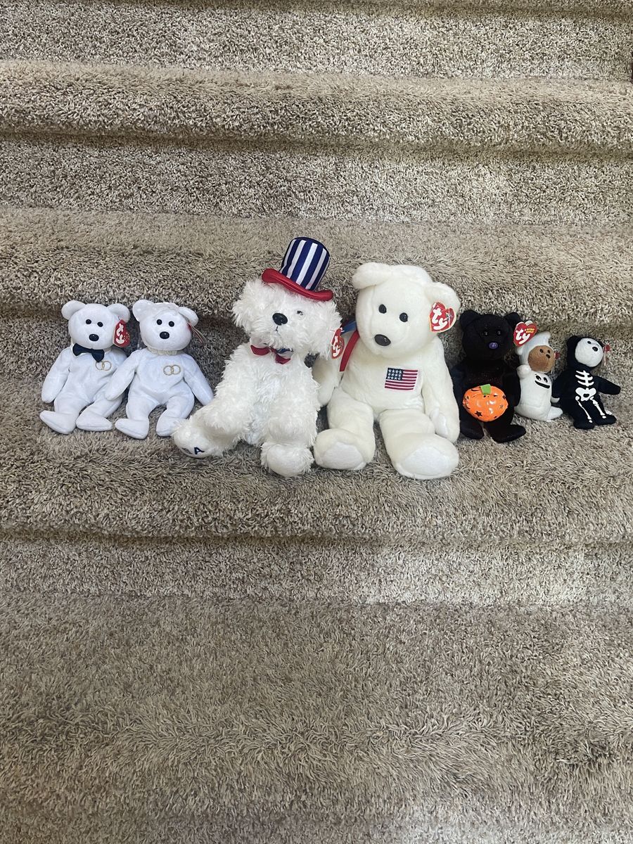 Ty Beanie Baby Holiday Plush - $5 Each
