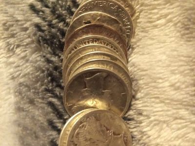 silver pre 1964 dime $6 each or 66 for all