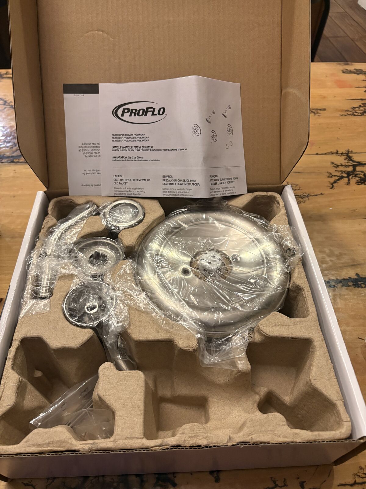 ProFlo Shower Trim Only - Brushed Nickel