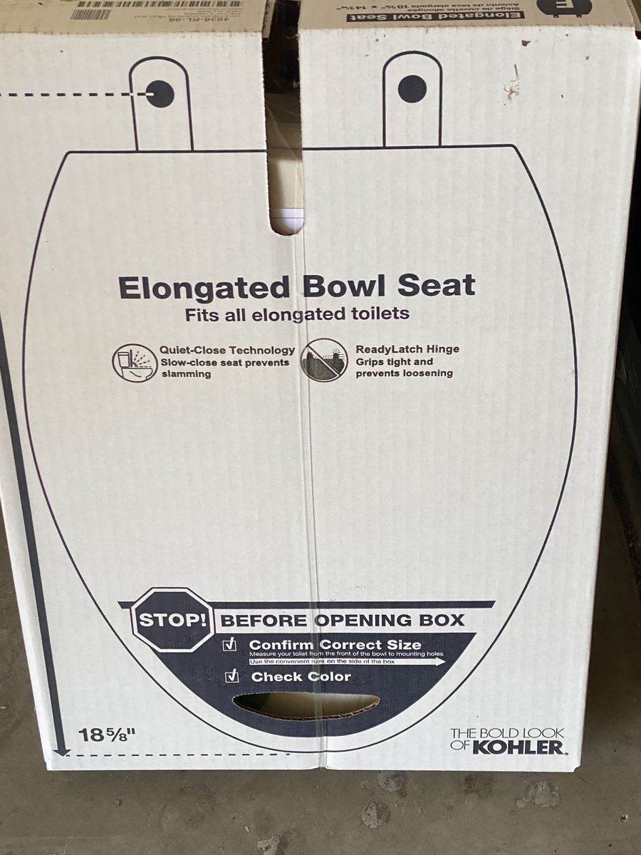 Brand New Elongated Toilet Seats