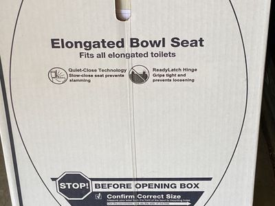 Brand New Elongated Toilet Seats