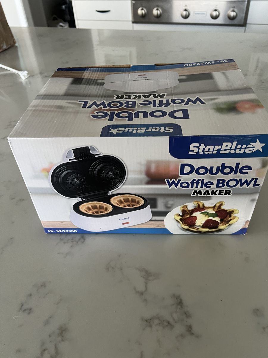 Double Waffle Bowl Maker by StarBlue