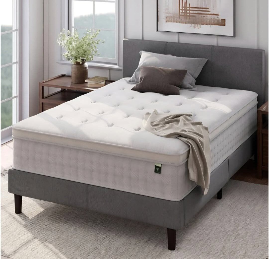 ZINUS 13 Inch California king, Hybrid Mattress