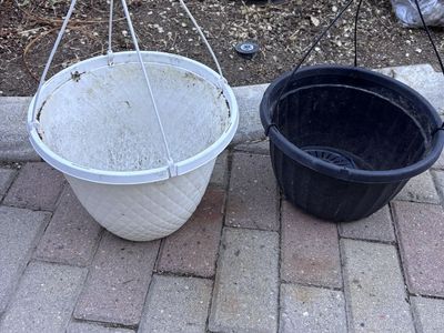 12” Hanging Basket Planter Pots $5 Each