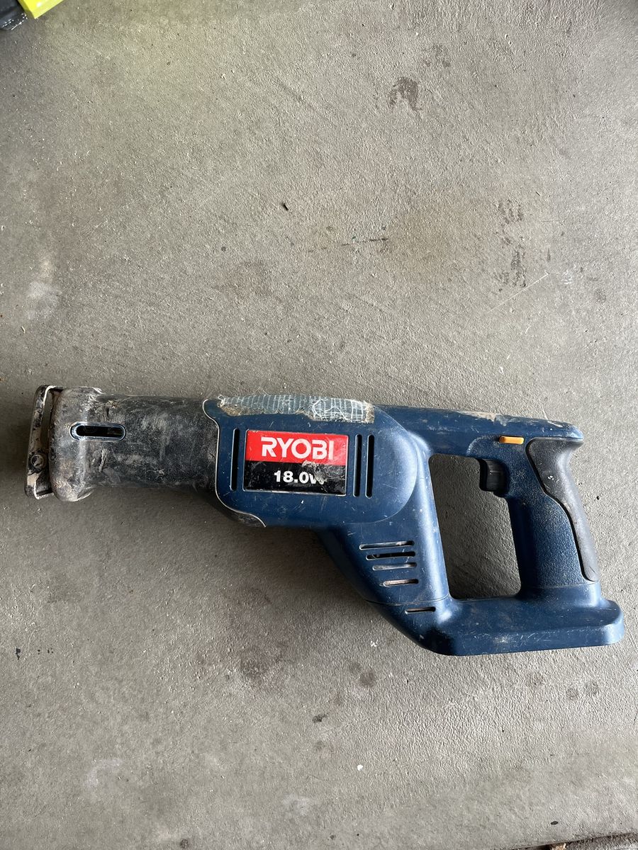 Ryobi 18.0V Cordless Reciprocating Saw - Tool Only