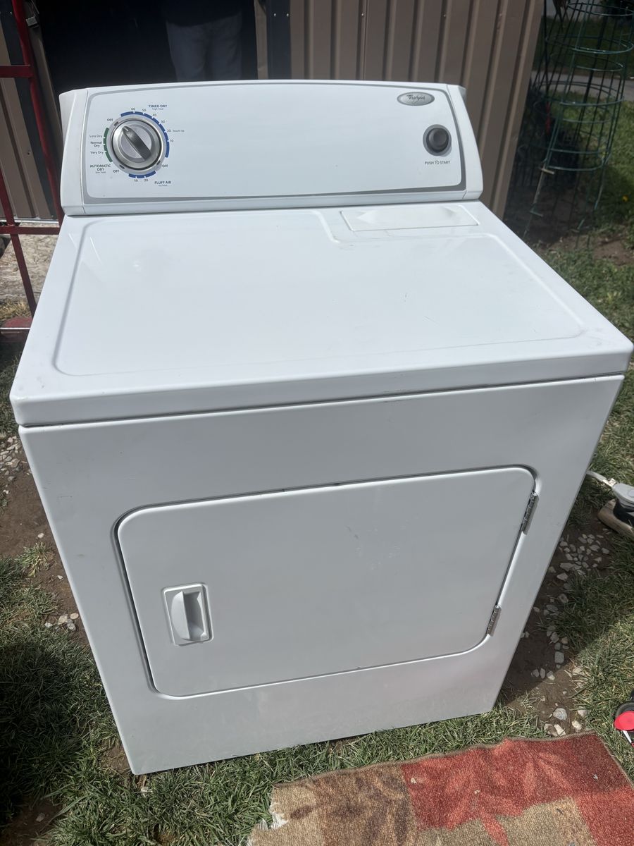 Whirlpool extra large capacity electric dryer