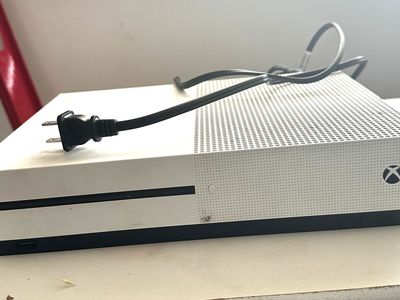 Microsoft Xbox One S Console - White with Power Cord