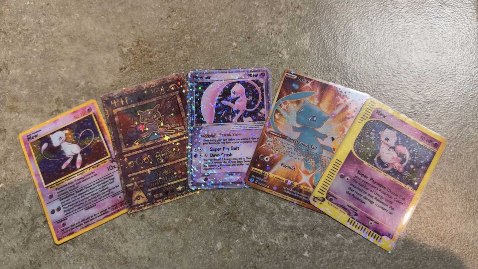 Holographic Pokemon TCG Stickers