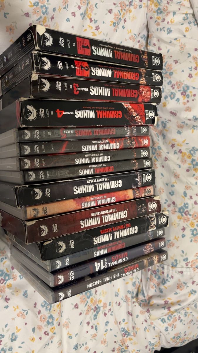 Criminal Minds DVD Seasons 1-15 Complete TV Series Set Used Good Condition