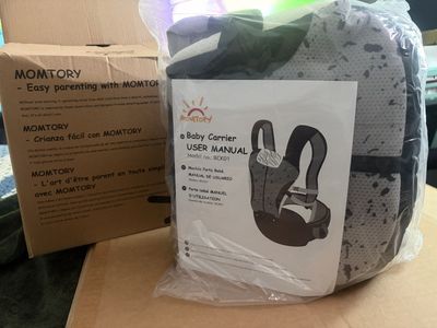 MOMTORY BCK01 Ergonomic Baby Carrier - Easy Parenting with MOMTORY - NEW