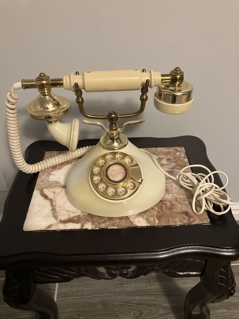 70s French Style Rotary Phone