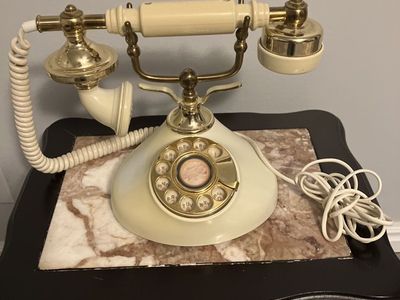 70s French Style Rotary Phone
