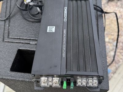 Subwoofer and amplifier