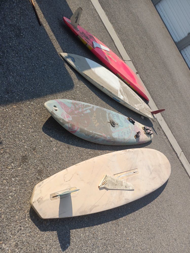 Vintage Windsurfing Boards - O'Brien & Pro-Am SL - Watersport Collection/Parts Lot