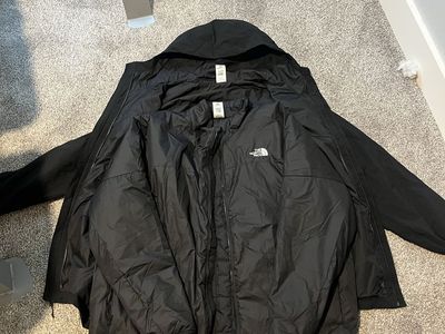 The North Face Men's Black XXXL 3-in-1 Triclimate Jacket