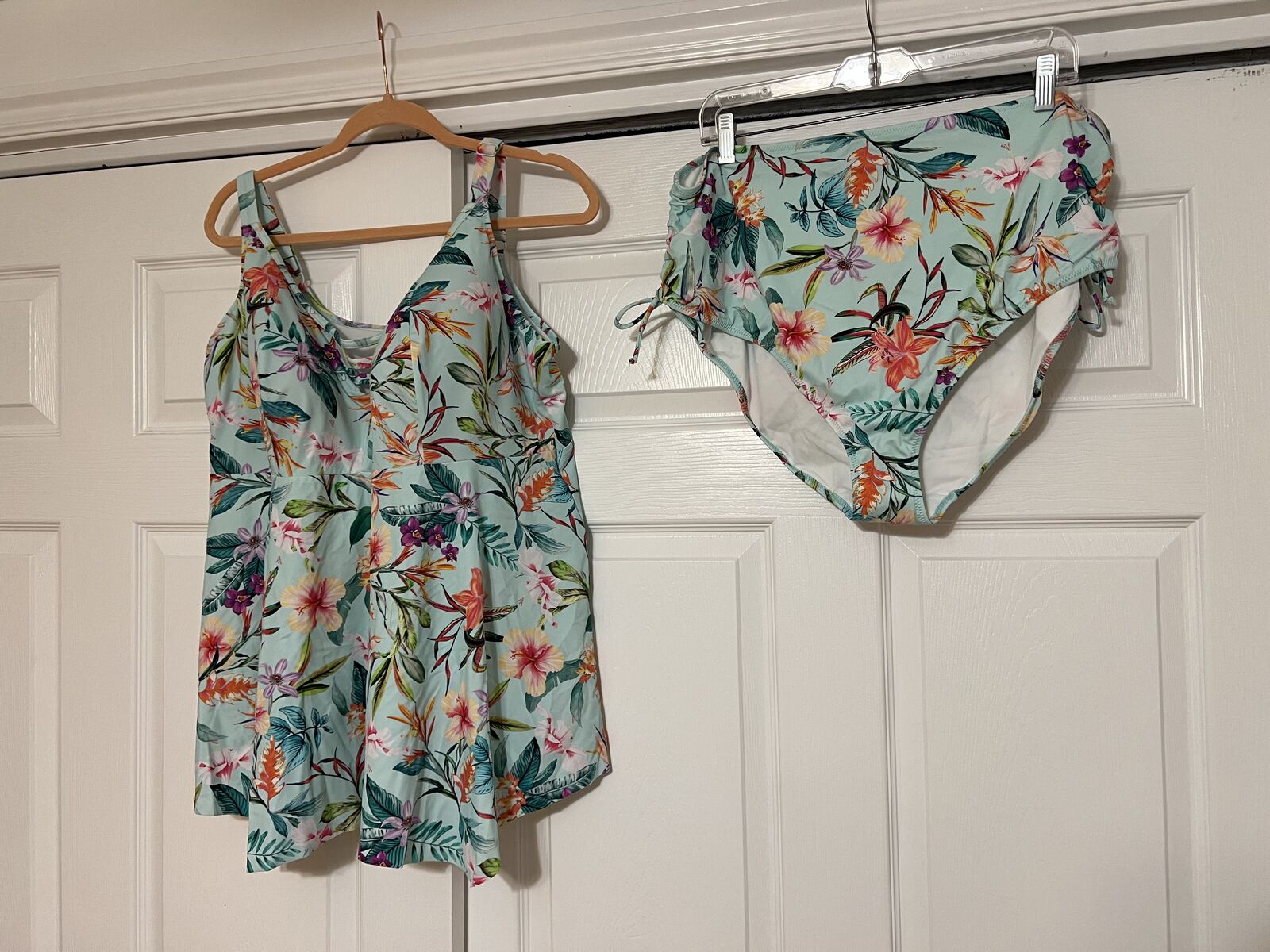 Plus Size Tankini Swimsuit Set