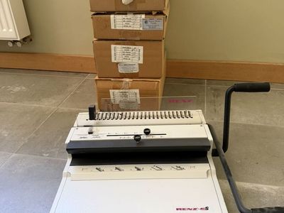 RENZ ecoS Professional Wire Binding Machine