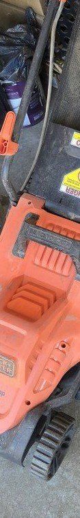 Lawn mower(15inch)+ weed eater,= Black+Decker-electric