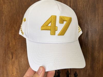 Trump MAGA Hat Cap Gold 47 Turning Point USA