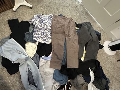 Big bag of women’s clothes