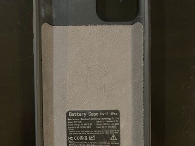 11 Pro Battery iPhone Case