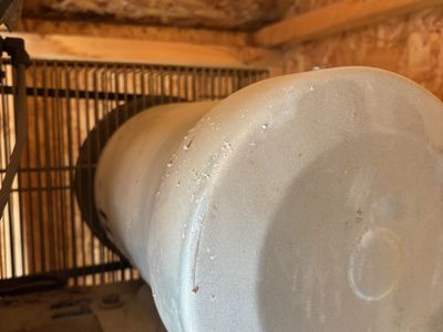 80 gallon compressor small leak in tank