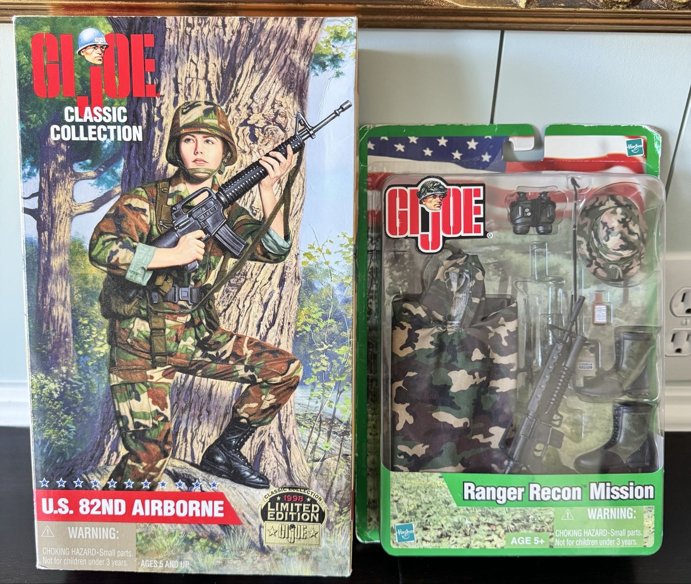 Rare Vintage G.I. Joe 82nd Airborne & Ranger Recon Set – Sealed