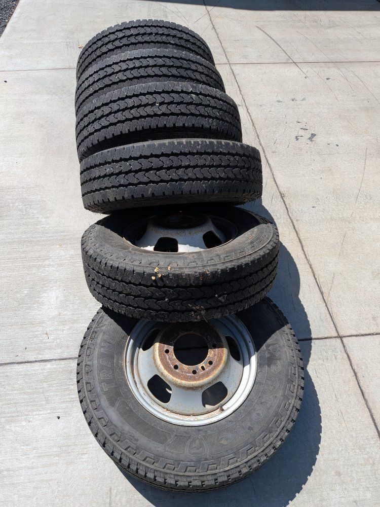 dually wheels and tires 235 80 17