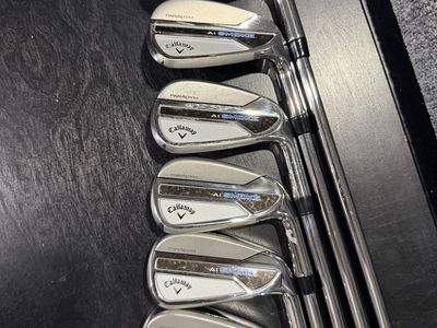 Callaway Paradigm AI Smoke 5-PW Iron Set near perfect condition
